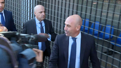 Rubiales llega al juzgado para declarar sobre la presunta corrupcin en la RFEF