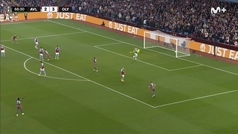 Gol de Hezze (2-4) en el Aston Villa 2-4 Olympiakos