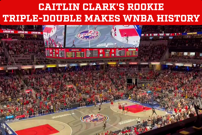 Caitlin Clark silences critics of her 