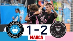 Late away victory to maintain the lead I Charlotte 1-2 Inter Miami I Highlights and goals I MLS