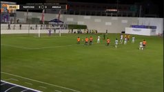 Jeremy De Le�n anota su primer gol con la selecci�n de Puerto Rico