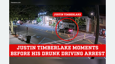 Justin Timberlake's driving video release minutes before his DWI arrest