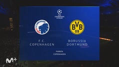 Champions League (J6): Resumen y goles del Copenhague 1-1 Borussia Dortmund
