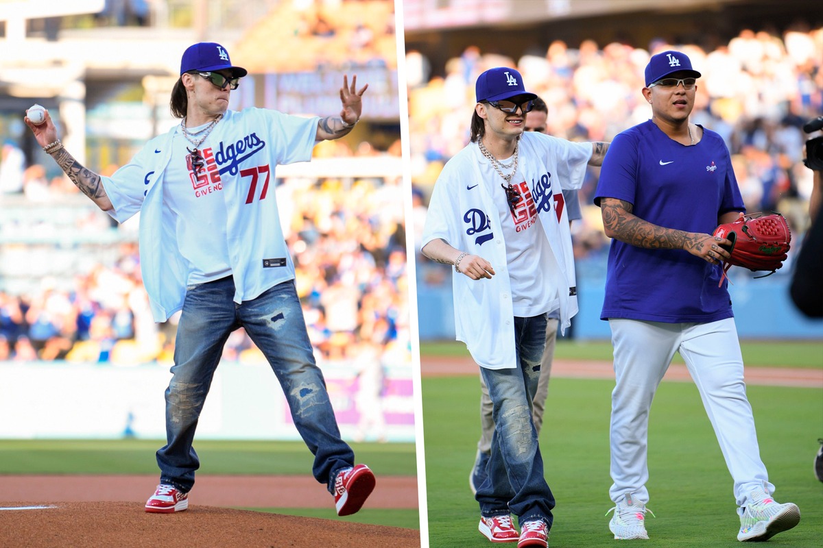 Peso Pluma lanzará la primera bola en el juego de Dodgers vs Piratas; así  reaccionaron las redes - Infobae