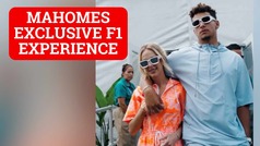 Patrick and Brittany Mahomes? luxury experience at Formula 1 Grand Prix in Miami
