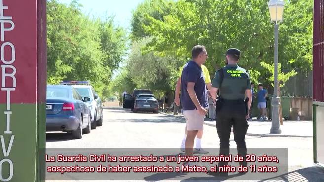 Detenido el sospechoso de asesinar al niño Mateo en Mocejón