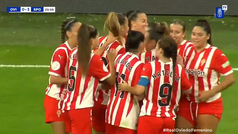 El Sporting tambin tumba al Oviedo en ftbol femenino con un golazo desde casi el centro del campo 