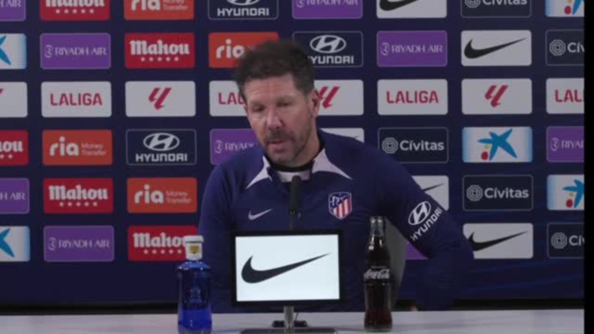 Simeone, sobre los pitos a Morata: 