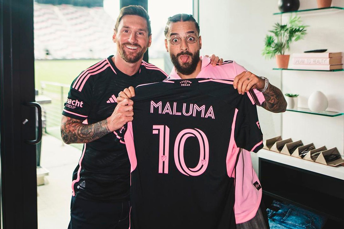 Maluma declara abiertamente su amor por Messi