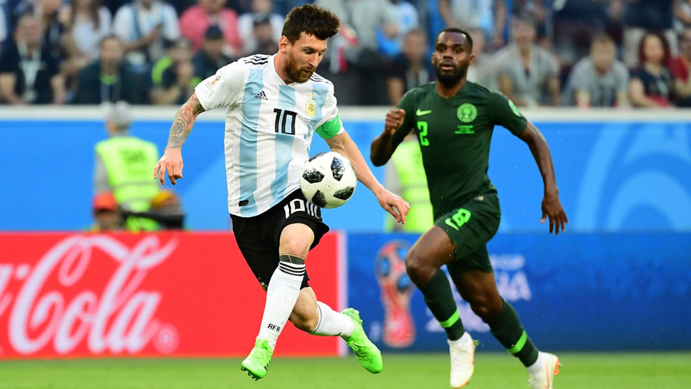 Nigeria Vs Argentina Messi Y Argentina Por Fin Gritaron Gol Marca Com