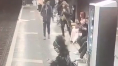 La polic�a detiene al agresor del metro de Barcelona