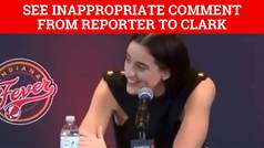 Caitlin Clark made uncomfortable by gesture and inappropriate comment from reporter