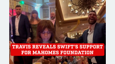 Travis Kelce unveils Taylor Swift's gesture of solidarity to the Patrick Mahomes Foundation