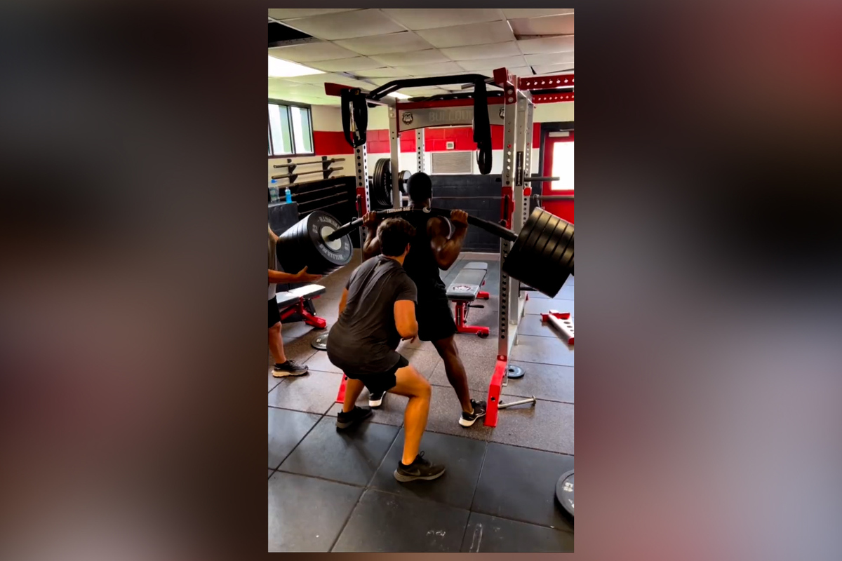 WATCH: Madden's Mr. 97 Nick Chubb squats 610 pounds in viral workout video