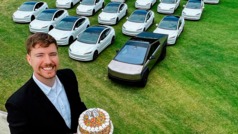 MrBeast causa furor y anuncia que regalar 26 teslas por su cumpleaos 26