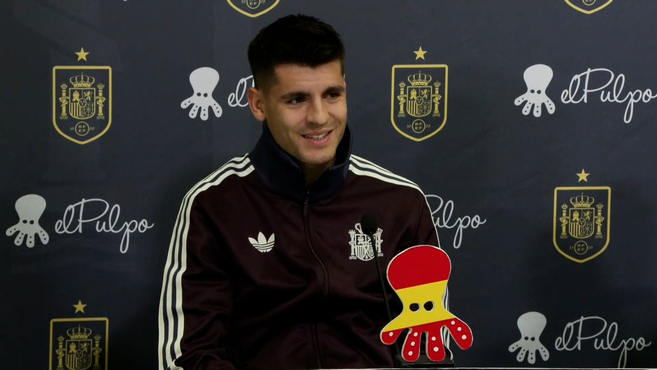 Morata: "No pienso en el Balón de Oro"