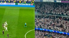 Santiago Bernabeu: As fue la reaccin tras validar el segundo gol del Real Madrid ante el Bayern