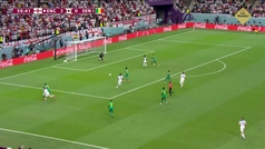 Gol de Saka (3-0) en el Inglaterra 3-0 Senegal