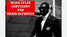 Noah Lyles brimming with confidence as he prepares for the Paris Olympics