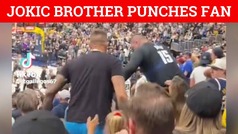 Nikola Jokic's enormous brother goes viral for punching fan at Lakers vs Nuggets game