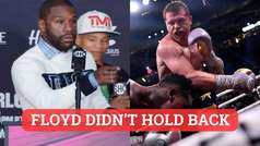 Floyd Mayweather didn't hold back after Canelo Charlo fight