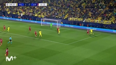 Gol de Coquelin (2-0) en el Villarreal 2-3 Liverpool