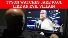 Mike Tyson watches Jake Paul fight from his home like an evil villain