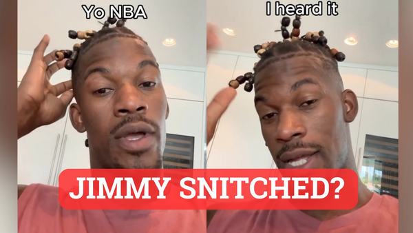 Jimmy Butler debuted a new look for Media Day — and his emo makeover i, Jimmy Butler