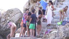 Aitana y Sebastin Yatra, de vacaciones familiares en Ibiza 