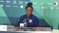 Simone Biles: "Nunca pens que volvera a pisar una pista de gimnasia despus de lo que pas"