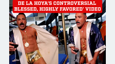 De La Hoya creates controversial music video adaptation of Ryan Garcia's 'Blessed, highly favored'
