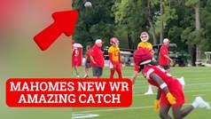 Kansas City Chiefs WR Hollywood Brown wows training camp with one-handed catch