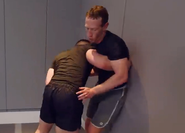 UFC: Mark Zuckerberg looks ripped after training session with two of the  UFC's biggest legends