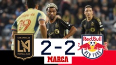 Agonizing draw for those of Hollywood | LAFC 2-2 NY Red Bulls | MLS | Summary and goals