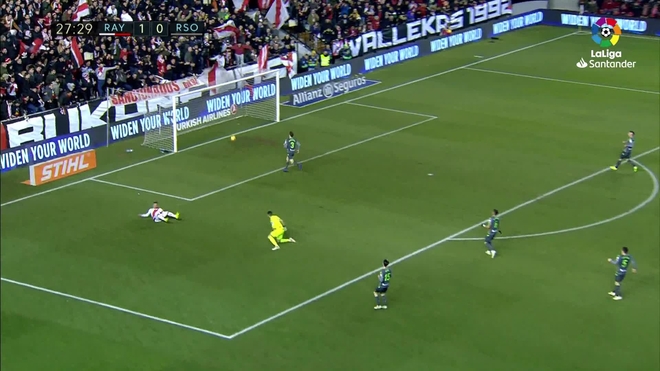 Resumen y goles del Rayo-Real Sociedad de LaLiga