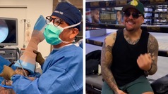 Andy Ruiz comparte video de su cirugía: "Es un pequeño obstáculo en el camino a mi gran regreso"
