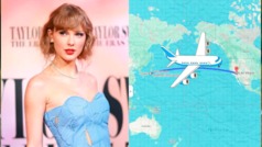 As los viajes en 2023 de los dos aviones privados de Taylor Swift