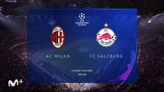 Champions League (J6): Resumen y goles del Milan 4-0 Salzburgo