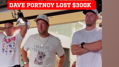 Watch Barstool President Dave Portnoy's brutal reaction after losing $300k because of Isaiah Likely's toe