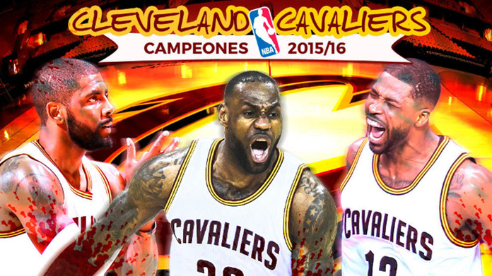 Campeones best sale nba 2015