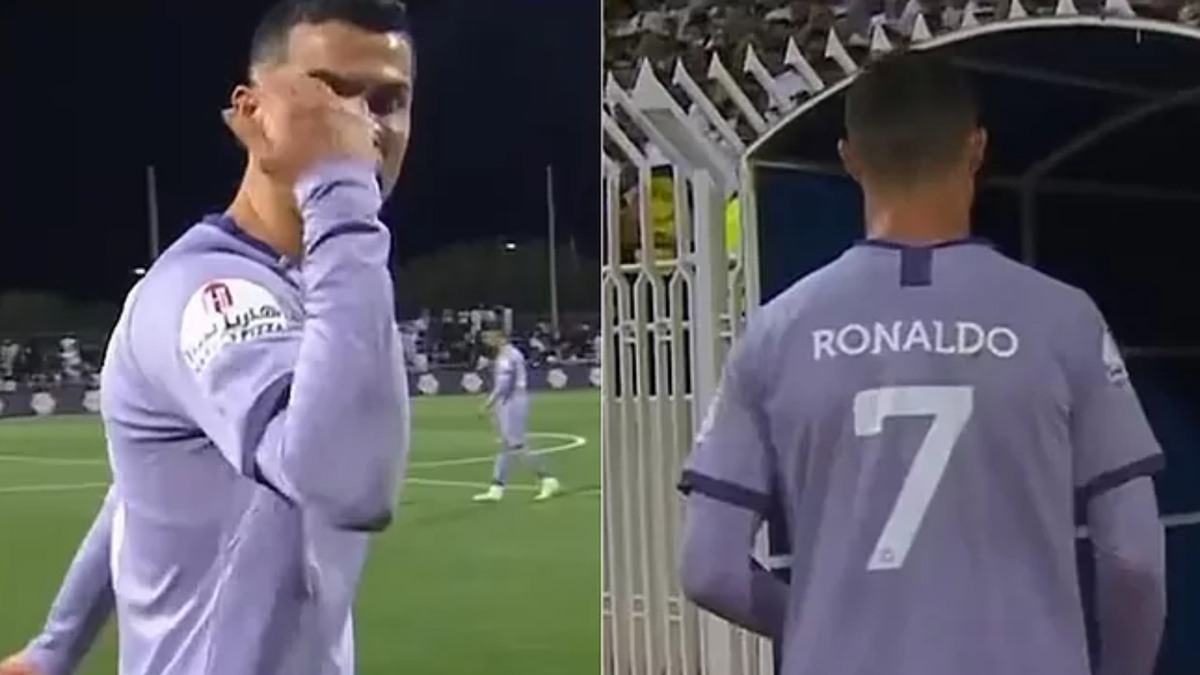 Cristiano ronaldo angry moments discount
