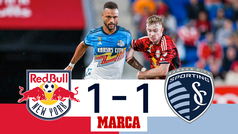 Empate en New Jersey | NY Red Bulls 1-1 Sporting KC | Goles y jugadas | MLS