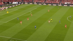 Gol de Aubameyang (2-1) en el Benfica 2-1 O. Marsella.
