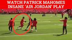 Patrick Mahomes' Michael Jordan impression makes Chiefs fans go crazy - VIDEO