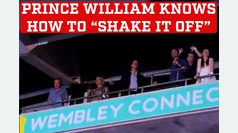 Prince William was caught dancing in the latest Taylor Swift concert in London