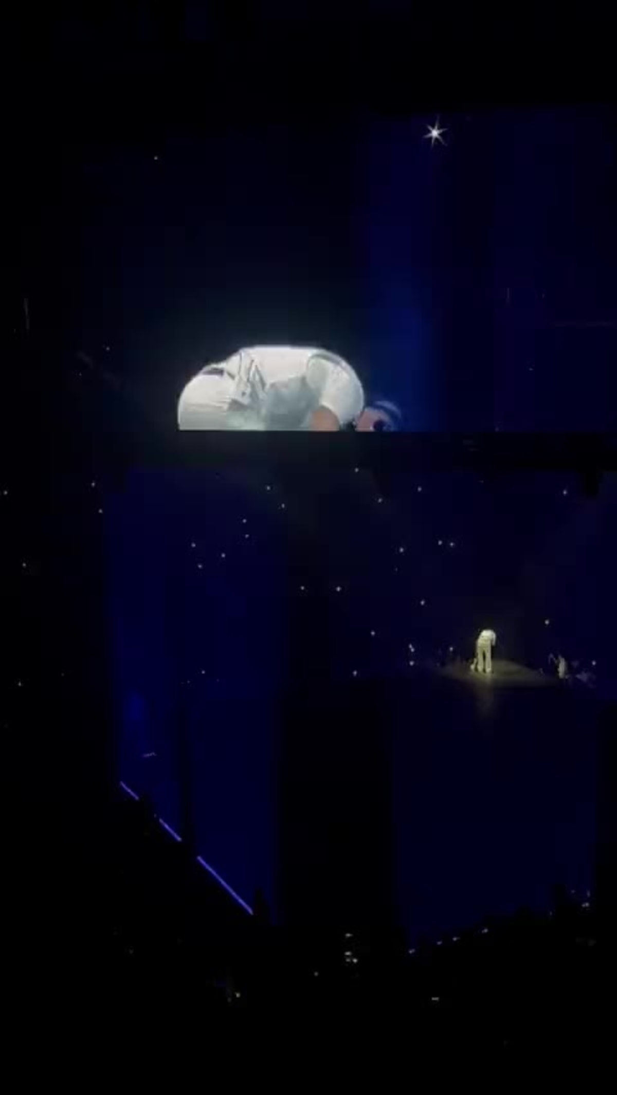 Drake has the largest bra ever seen thrown on stage at him 