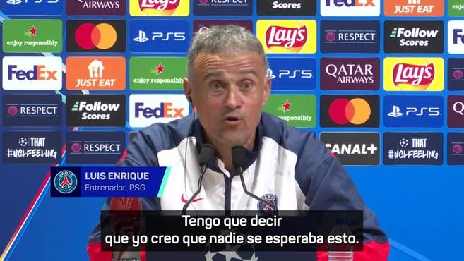 Luis Enrique: "Soy fan de Michel y del Girona"