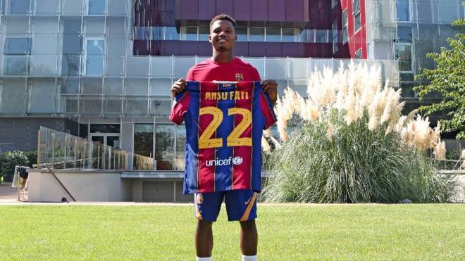 Ansu Fati Named Laliga Santander Player Of The Month For September Barcelonarealmadrid Com