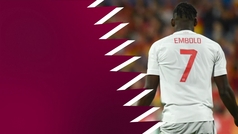 Embolo, nacido en Camern, juega para la seleccin suiza