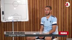 Mingueza: "Me gustan los equipos valientes y jugar en el Celta me motiva"